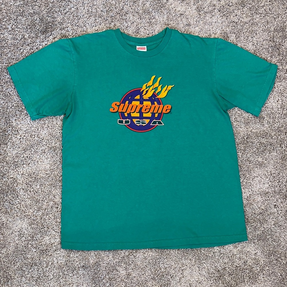 Supreme | Fire Tee 🔥🌎🇺🇸 - Picture 5 of 5